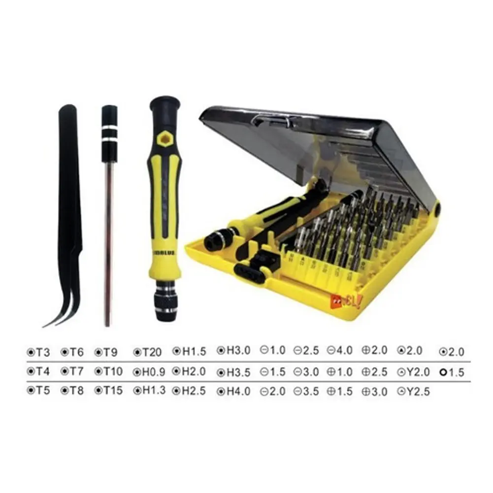 Set Atornillador Precisión 45 Piezas Intercambiables - Ps 2