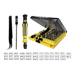 Set Atornillador Precisión 45 Piezas Intercambiables - Ps