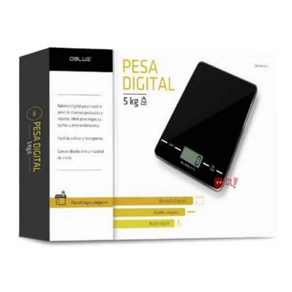 Pesa Gramera De Cocina Digital Capacidad 5kg Color Rojo - Ps 3