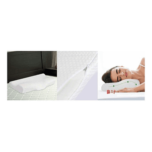 Almohada Viscoelástica Cervical Terapéutica 50cms - Ps