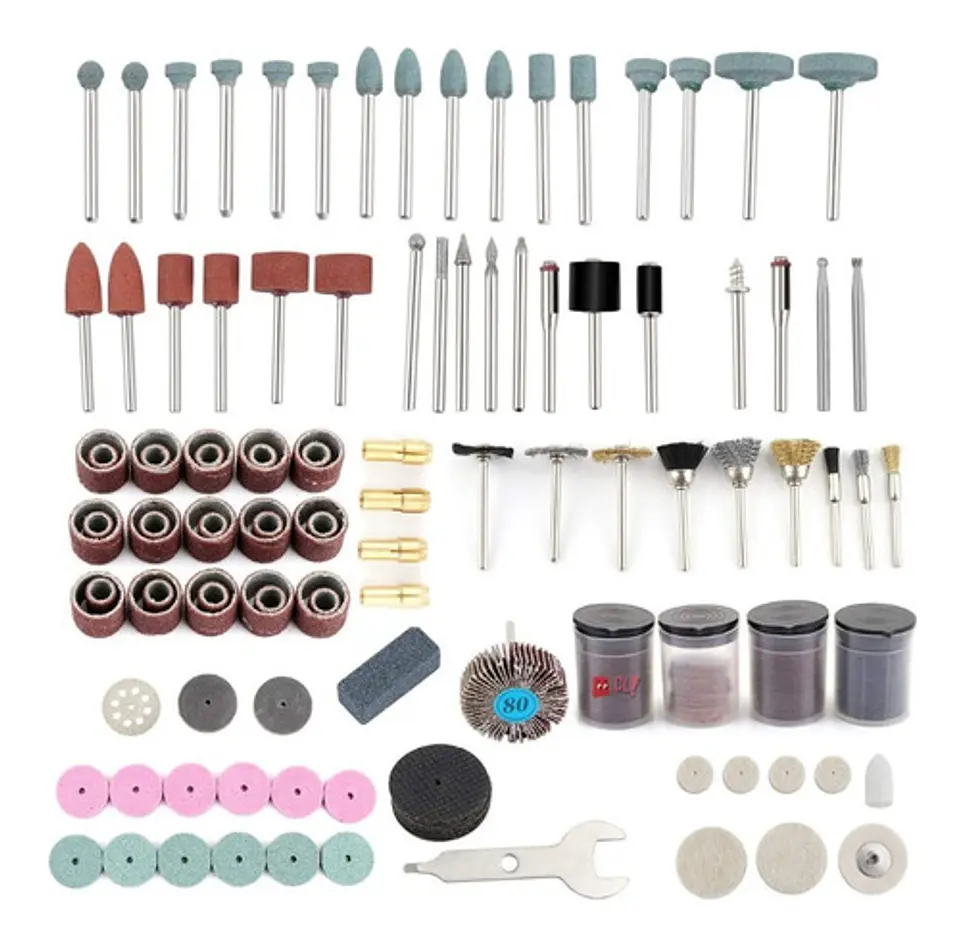 Kit Multiuso Para Dremel De 216 Piezas Lijar Y Pulir - Ps 1
