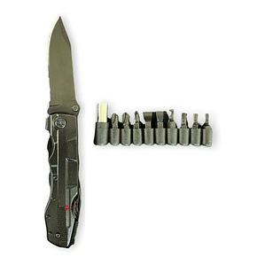 Alicate Táctico Multiuso 16 En 1 Acero Inoxidable - Ps