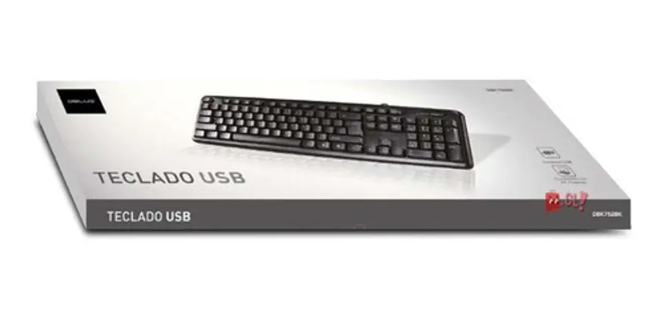 Teclado Para Pc Con Conector Usb - Ps 3