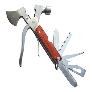 Martillo Multiuso 7 En 1 Acero Inoxidable Para Camping - Ps