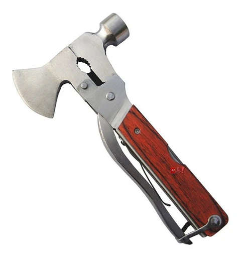Martillo Multiuso 7 En 1 Acero Inoxidable Para Camping - Ps