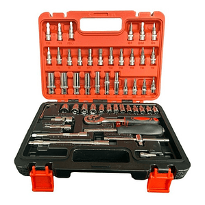 Juego Herramienta Dados 53 Piezas + Chicharra + Estuche - Ps