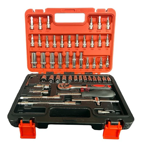 Juego Herramienta Dados 53 Piezas + Chicharra + Estuche - Ps