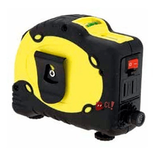 Huincha De Medir Con Láser Y Dos Nivel De Burbuja - Ps