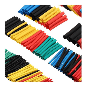 Cubre Cables Aisladores Termo Retráctil 328 Unidades - Ps