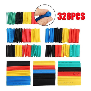 Cubre Cables Aisladores Termo Retráctil 328 Unidades - Ps
