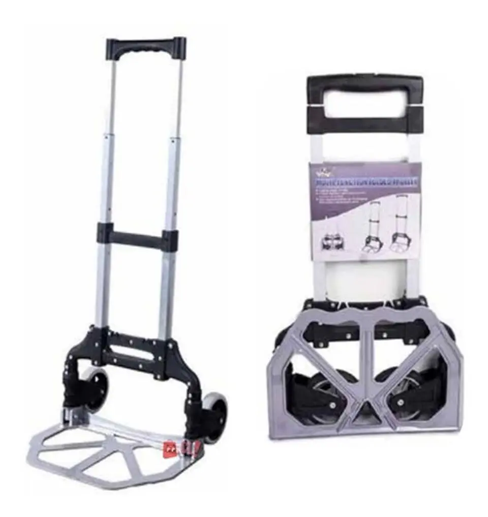 Carro Yegua Plegable Con Ruedas Carga Máxima 70kg - Ps 3