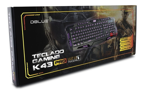 Teclado Gamer Pc Usb Iluminación Rojo/azul/purpura - Ps - Miniatura 3