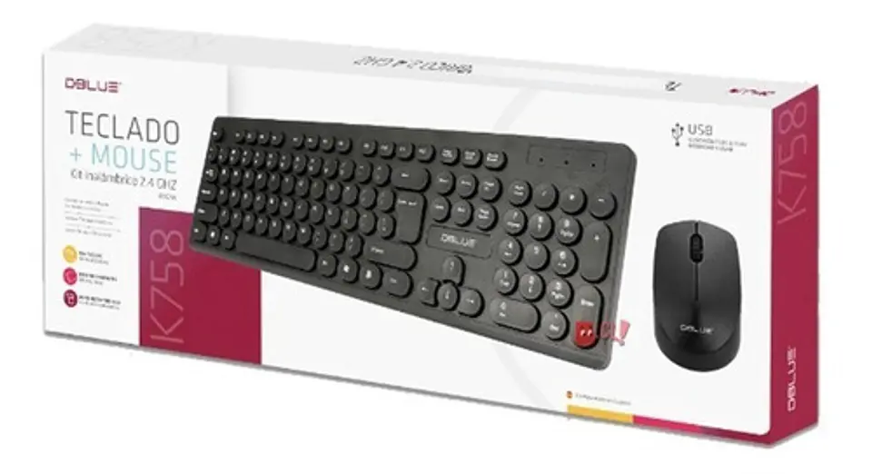Kit Teclado Y Mouse Inalámbrico Español - Ps 4