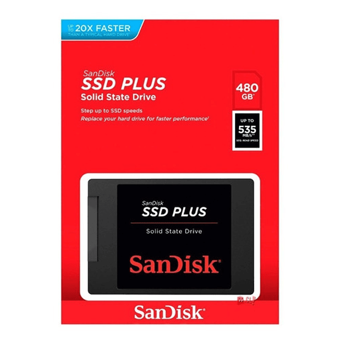 Unidad Ssd 480gb Sata3 Sandisk Plus - Ps 4