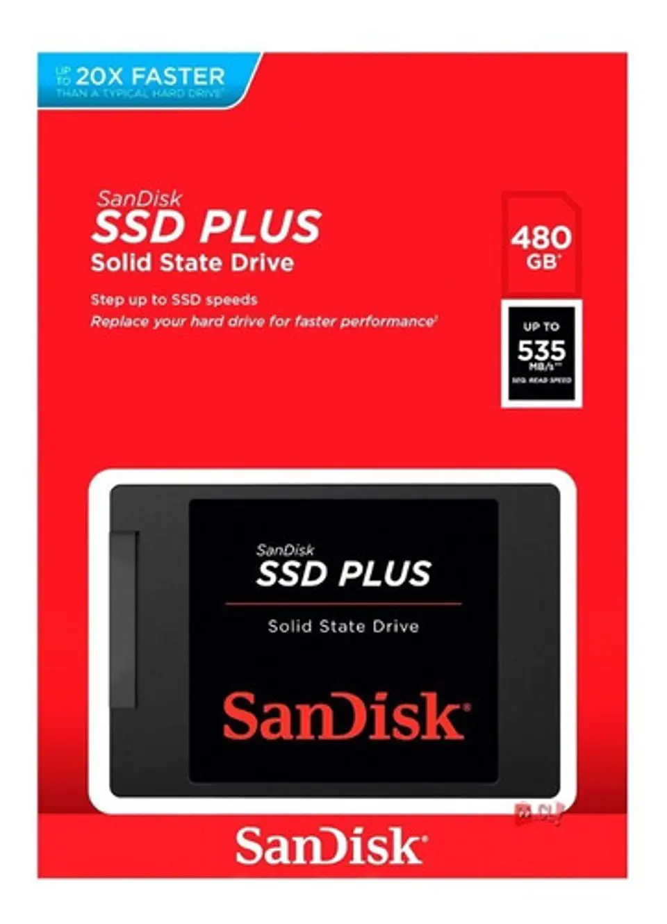 Unidad Ssd 480gb Sata3 Sandisk Plus - Ps 4