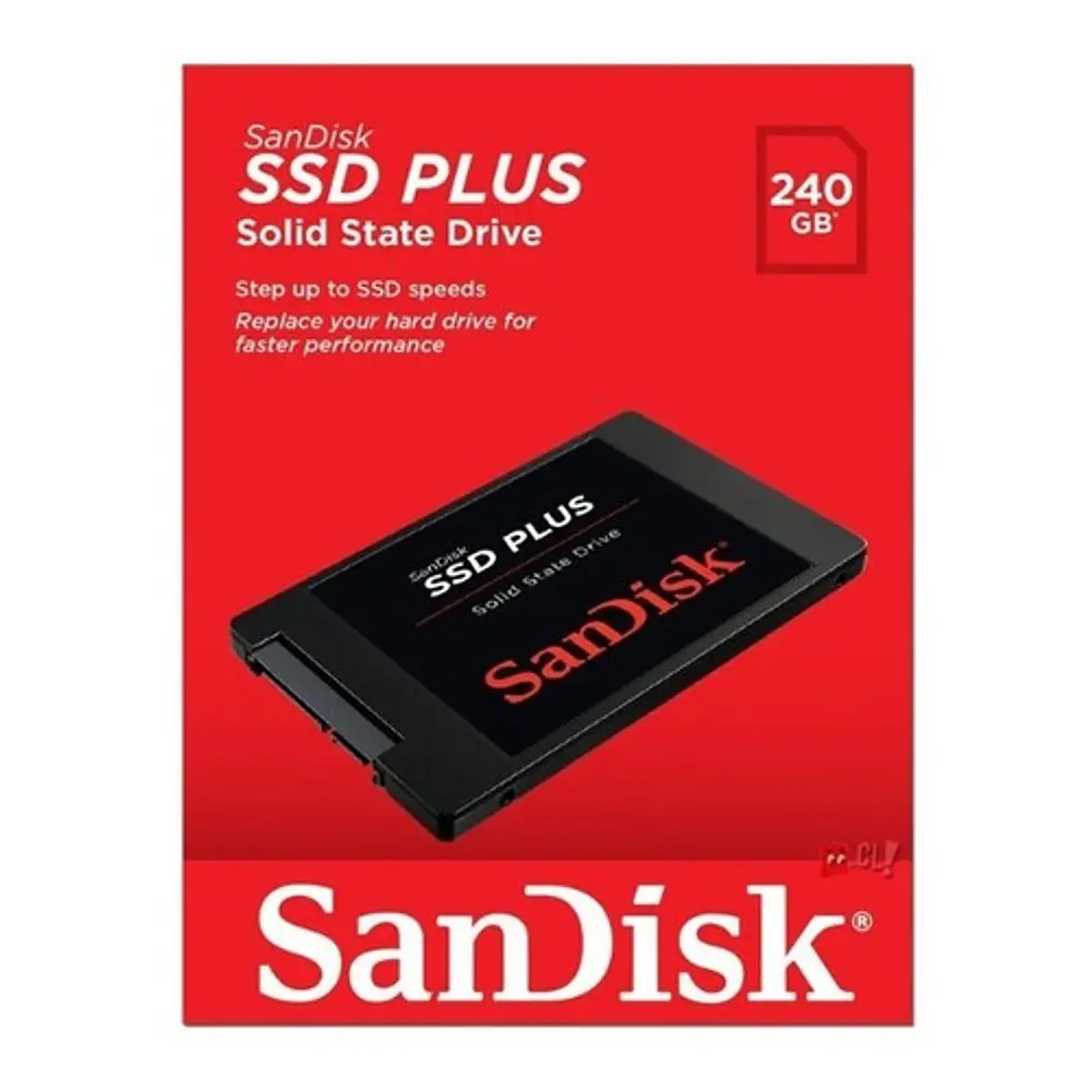 Unidad Ssd 240gb Sata3 Sandisk Plus - Ps 4