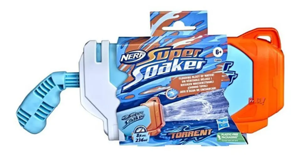 Lanzador Pistola De Agua Nerf Super Soaker Torrent - Ps 4