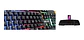 Teclado Gamer Pc Usb Retroiluminado Metálico Negro - Ps - Miniatura 2