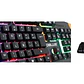 Teclado Gamer Pc Usb Retroiluminado Metálico Negro - Ps - Miniatura 2