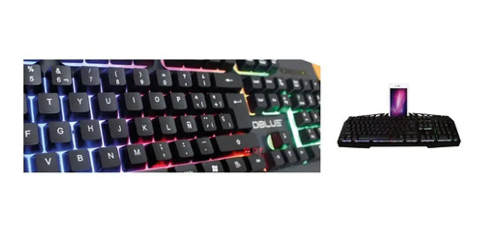 Teclado Gamer Pc Usb Retroiluminado Metálico Negro - Ps 2