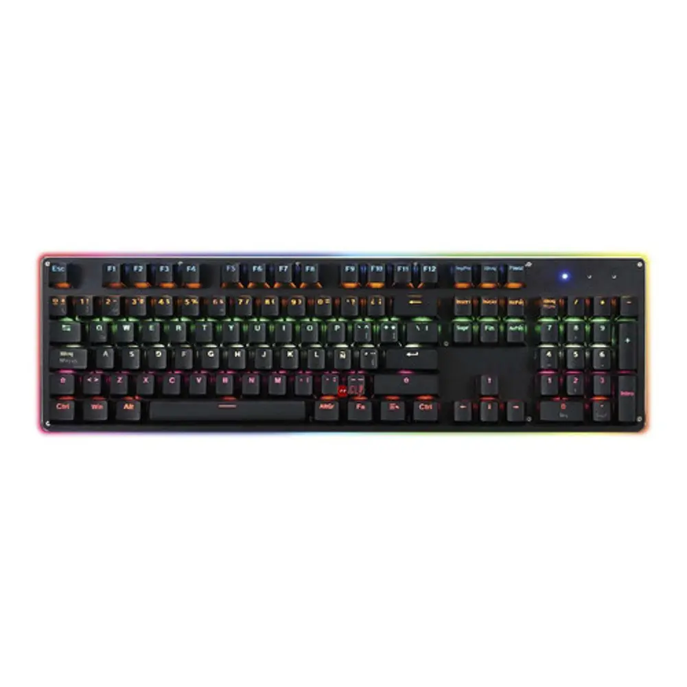 Teclado Gamer Mecánico Retroiluminado Base Aluminio - Ps 1