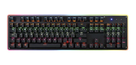 Teclado Gamer Mecánico Retroiluminado Base Aluminio - Ps