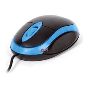 Mouse Óptico Con Conexión Usb Color Azul - Ps
