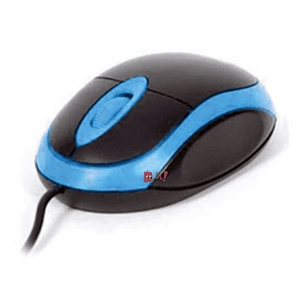 Mouse Óptico Con Conexión Usb Color Azul - Ps