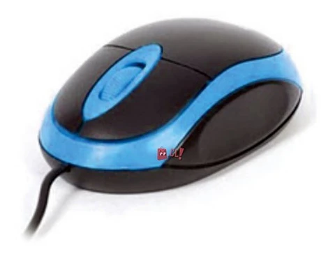 Mouse Óptico Con Conexión Usb Color Azul - Ps
