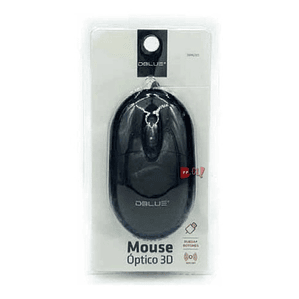 Mouse Óptico Con Conexión Usb Color Azul - Ps