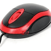 Mouse Óptico Con Conexión Usb Color Rojo - Ps 1