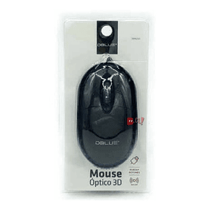 Mouse Óptico Con Conexión Usb Color Rojo - Ps