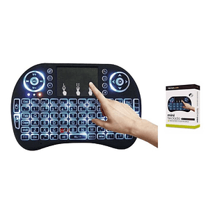 Teclado Para Smart Tv Inalámbrico Recargable Touch Pad - Ps