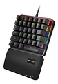 Teclado Gamer Mecánico De Una Mano Retroiluminado - Ps - Miniatura 1