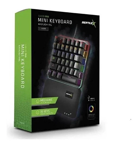 Teclado Gamer Mecánico De Una Mano Retroiluminado - Ps