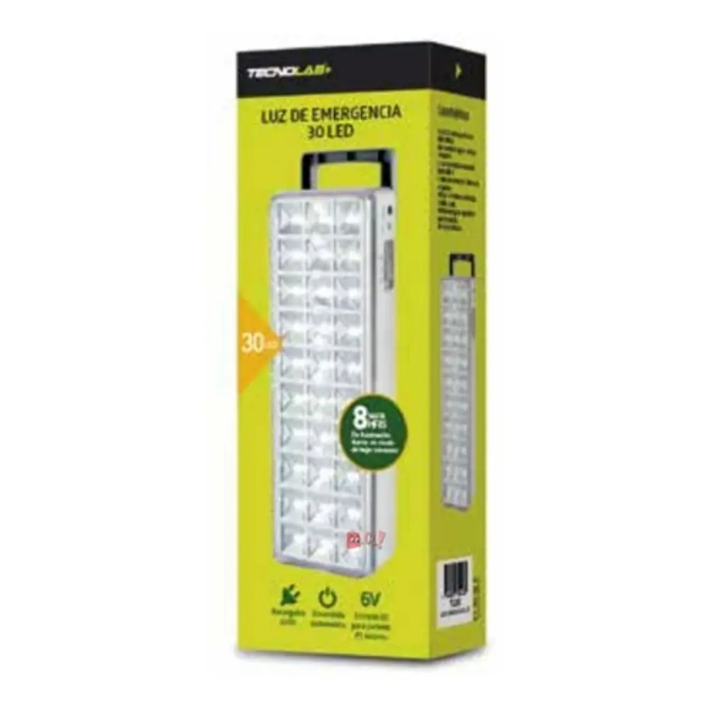 Lámpara De Emergencia Con 30 Led De 120 Lumen - Ps 2