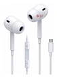 Audífonos In-ear Con Conector Tipo C Color Blanco - Ps - Miniatura 1