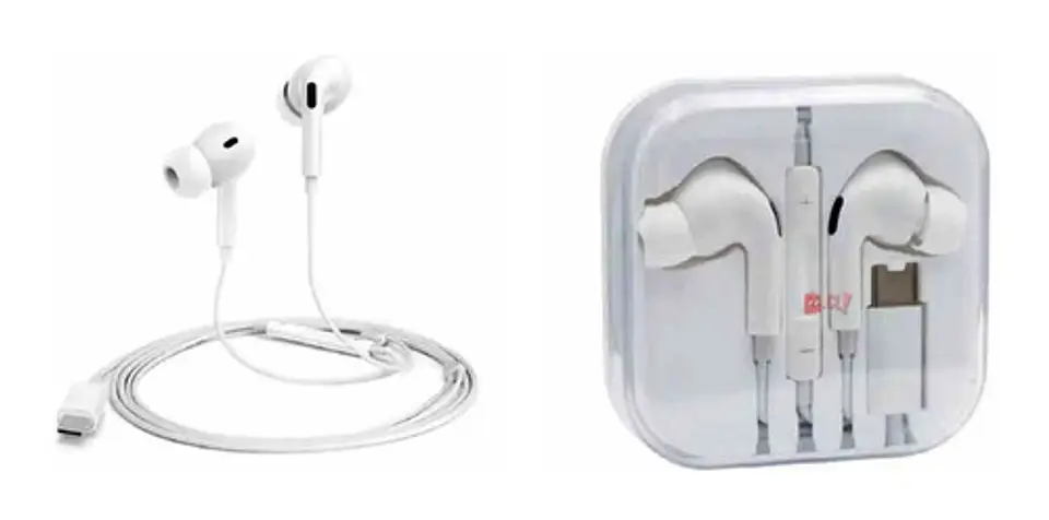 Audífonos In-ear Con Conector Tipo C Color Blanco - Ps 2