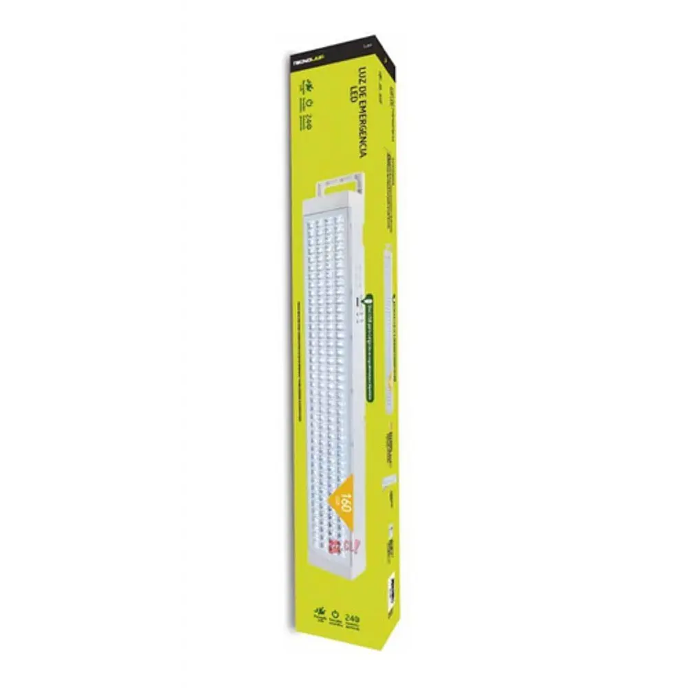 Lámpara De Emergencia Con 160 Led De 640 Lumen - Ps 2