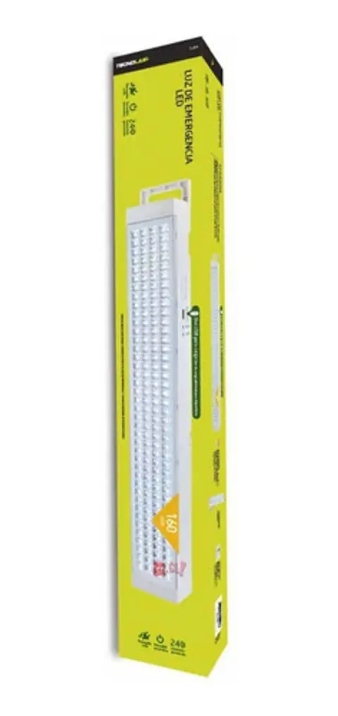 Lámpara De Emergencia Con 160 Led De 640 Lumen - Ps