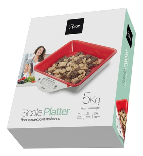 Balanza De Cocina Con Fuente Scale Platter - Ps