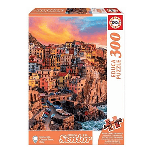 Puzzle Senior Manarola 300 Piezas Tamaño 48x68cm - Ps