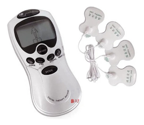 Electro Estimulador Tens Masajeador 4 Electrodos - Ps