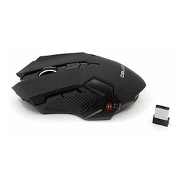 Mouse Óptico Inalámbrico Diseño Color Negro - Ps