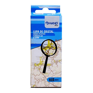 Lupa De Cristal Diámetro De 5 Cms Con Amento 10x Hand - Ps