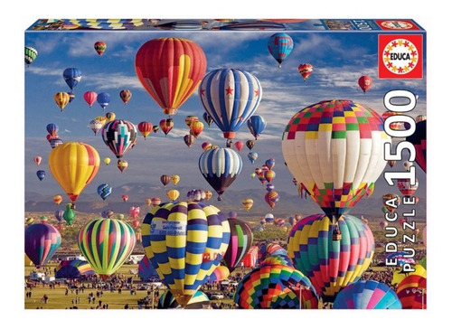 Puzzle Globos Aerostáticos 1500 Piezas Tamaño 85x60cm - Ps