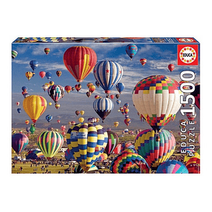 Puzzle Globos Aerostáticos 1500 Piezas Tamaño 85x60cm - Ps