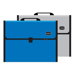 Carpeta Maletín Portafolio Vinílico 3 Bolsillos Hand - Ps