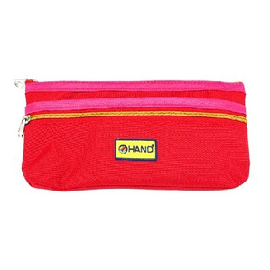 Estuche De Lápices Con 2 Cierres Tamaño 21x9cms Hand - Ps