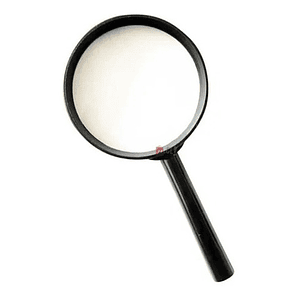 Lupa De Cristal Diámetro De 6 Cms Con Amento 7x Hand - Ps